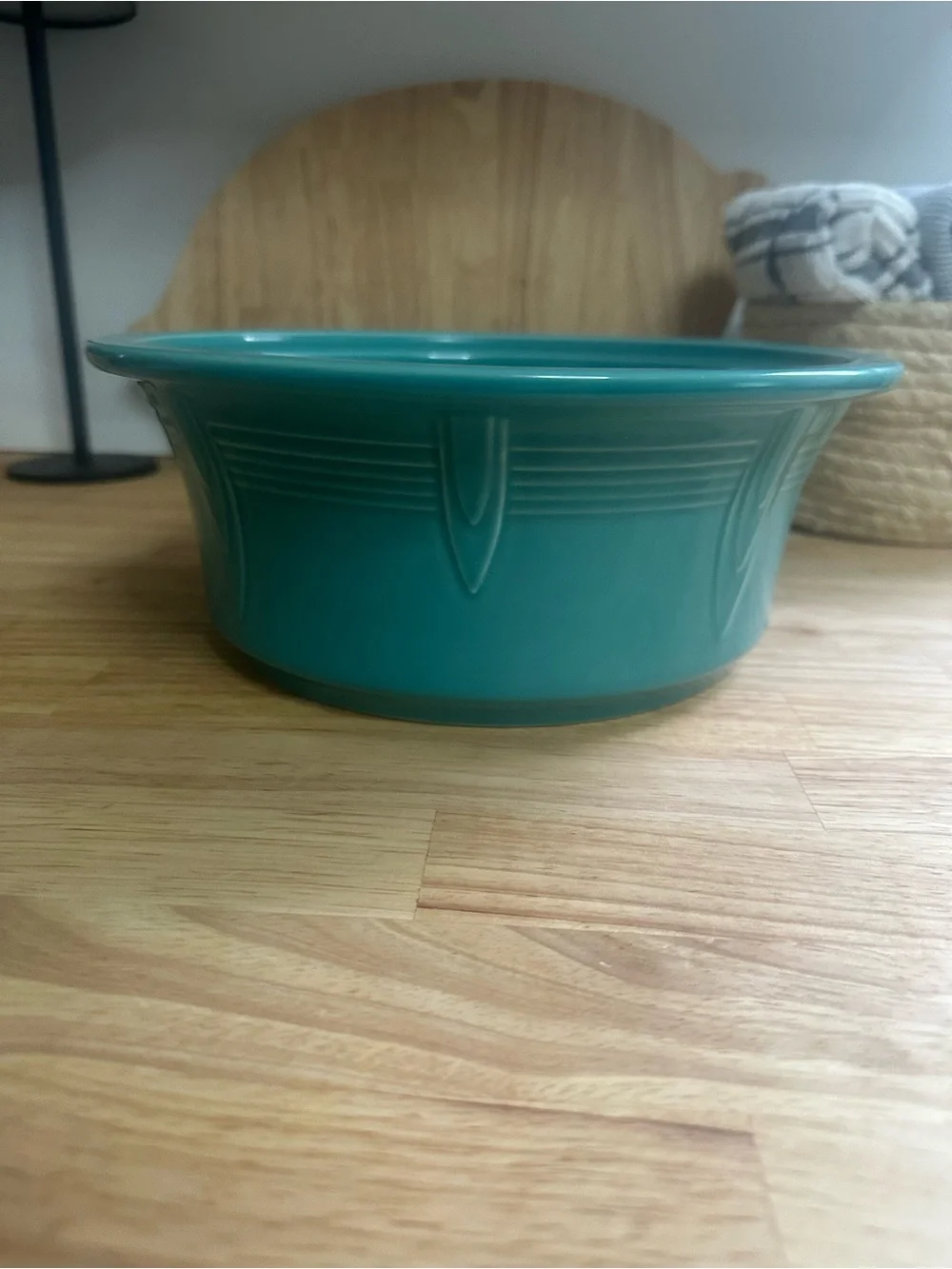 Fiestaware turquoise Serving Bowl - Home Kitchen